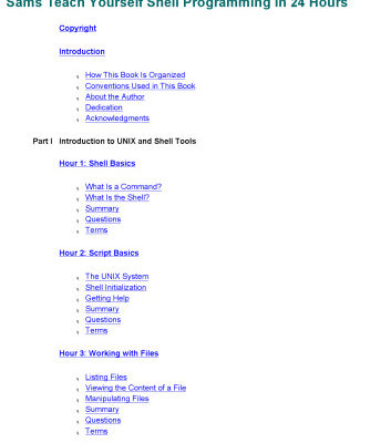 خرید و دانلود نسخه کامل کتاب Sams Teach Yourself Shell Programming in 24 Hours