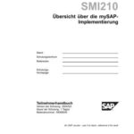 خرید و دانلود نسخه کامل کتاب SAP SMI 210: Übersicht über mySAP Implementierung
