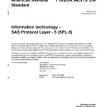 خرید و دانلود نسخه کامل کتاب SAS Protocol Layer – 5 (SPL-5 r06)