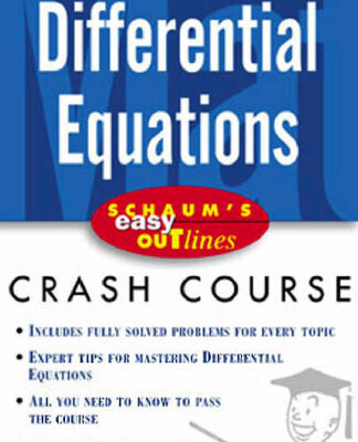 خرید و دانلود نسخه کامل کتاب Schaum’s Easy Outline Differential Equations