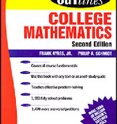 خرید و دانلود نسخه کامل کتاب Schaum’s Outline of 1st Year College Mathematics