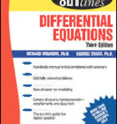 خرید و دانلود نسخه کامل کتاب Schaum’s Outline of Differential Equations