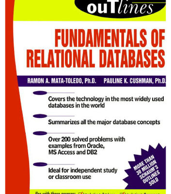 خرید و دانلود نسخه کامل کتاب Schaum’s Outline of Fundamentals of Relational Databases