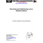 خرید و دانلود نسخه کامل کتاب Securing and Optimizing Linux: A Hands on Guide for Linux Professionals, Redhat Edition