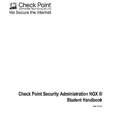 خرید و دانلود نسخه کامل کتاب Security Administration III NGX