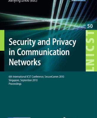 خرید و دانلود نسخه کامل کتاب Security and privacy in communication networks