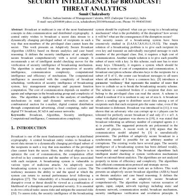 خرید و دانلود نسخه کامل کتاب Security Intelligence for Broadcast : Threat Analytics