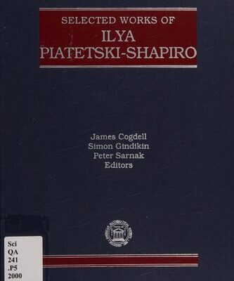 خرید و دانلود نسخه کامل کتاب Selected works of Ilya Piatetski-Shapiro
