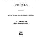 خرید و دانلود نسخه کامل کتاب Sereni Antinoensis Opuscula
