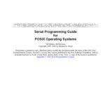 خرید و دانلود نسخه کامل کتاب Serial programming guide for POSIX operating systems