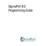 خرید و دانلود نسخه کامل کتاب Sigmaplot 2000: Programming Guide