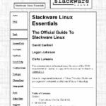 خرید و دانلود نسخه کامل کتاب Slackware Linux Essentials