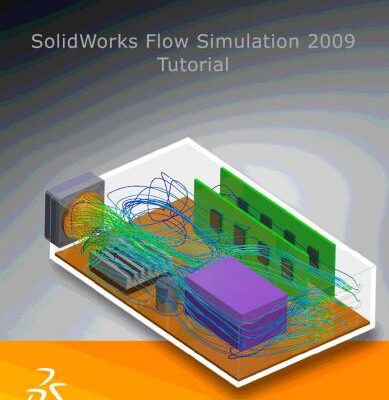 خرید و دانلود نسخه کامل کتاب SolidWorks Flow Simulation 2009 Tutorial