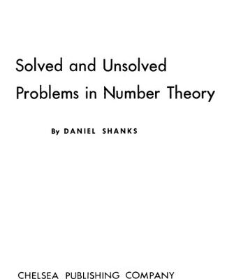 خرید و دانلود نسخه کامل کتاب Solved and Unsolved Problems in Number Theory