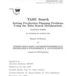 خرید و دانلود نسخه کامل کتاب Solving Production Planning Problems Using the Tabu Search Metaheuristic