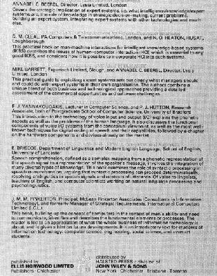 خرید و دانلود نسخه کامل کتاب Speech and language-based interaction with machines: towards the conversational computer