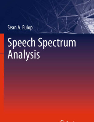 خرید و دانلود نسخه کامل کتاب Speech Spectrum Analysis