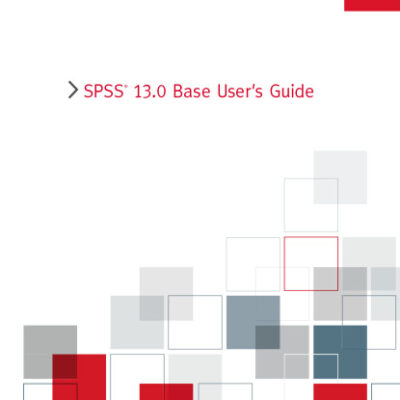 خرید و دانلود نسخه کامل کتاب SPSS Base Users Guide 13.0