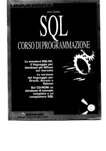 خرید و دانلود نسخه کامل کتاب SQL. Corso di programmazione_686790e698c18.jpeg خرید و دانلود نسخه کامل کتاب SQL. Corso di programmazione