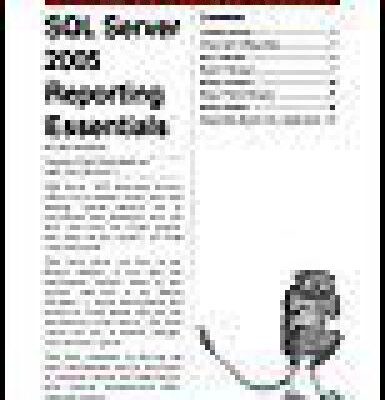 خرید و دانلود نسخه کامل کتاب SQL Server 2005 reporting essentials
