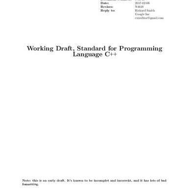 خرید و دانلود نسخه کامل کتاب Standard for Programming Language C++