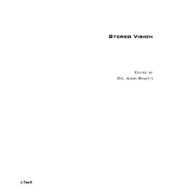خرید و دانلود نسخه کامل کتاب Stereo vision
