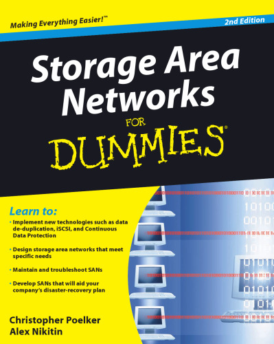 خرید و دانلود نسخه کامل کتاب Storage Area Networks For Dummies, 2nd Edition