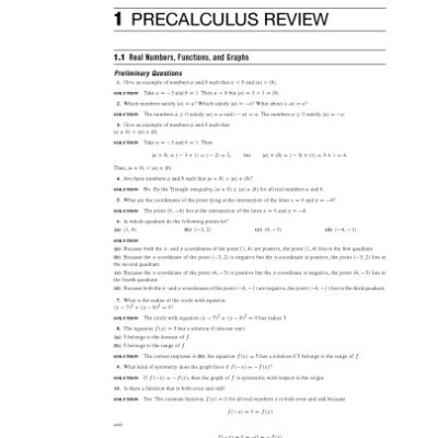 خرید و دانلود نسخه کامل کتاب Student Solutions Manual – Calculus Early Transcendentals