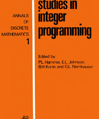 خرید و دانلود نسخه کامل کتاب Studies in integer programming