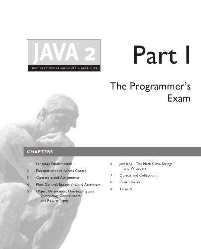 خرید و دانلود نسخه کامل کتاب Sun Certified Programmer & Developer for Java 2 Study Guide (Exam 310-035 & 310-027)_68791cf4d006a.jpeg خرید و دانلود نسخه کامل کتاب Sun Certified Programmer & Developer for Java 2 Study Guide (Exam 310-035 & 310-027)