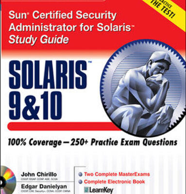 خرید و دانلود نسخه کامل کتاب Sun Certified Security Administrator for Solaris 9 and 10: Study Guide