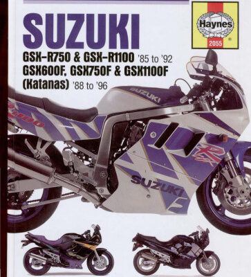 خرید و دانلود نسخه کامل کتاب Suzuki GSX-R 750 & GSX-R1100 85 to 92 GSX600F, GSX750F & GSX1100F (Katanas) 88 to 96 (Haynes Manuals)