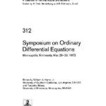خرید و دانلود نسخه کامل کتاب Symposium on Ordinary Differential Equations, Minneapolis, Minnesota, May 29-30, 1972; [proceedings]