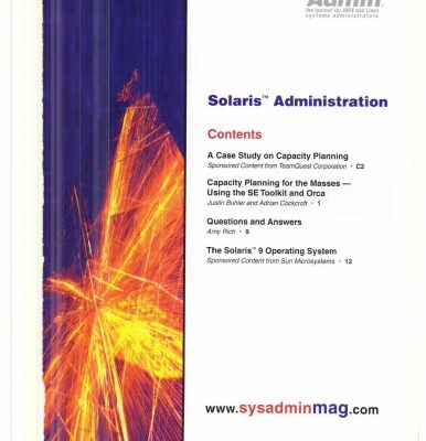 خرید و دانلود نسخه کامل کتاب Sys Admin, Supplement 2003: Solaris Administration