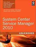 خرید و دانلود نسخه کامل کتاب System center service manager 2010 unleashed