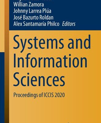 خرید و دانلود نسخه کامل کتاب Systems and Information Sciences: Proceedings of ICCIS 2020