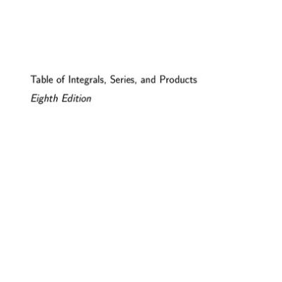 خرید و دانلود نسخه کامل کتاب Table of Integrals, Series, and Products
