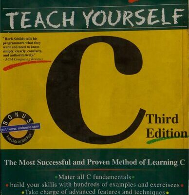 خرید و دانلود نسخه کامل کتاب Teach Yourself C