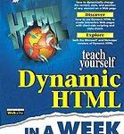 خرید و دانلود نسخه کامل کتاب Teach yourself dynamic HTML in a week