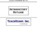 خرید و دانلود نسخه کامل کتاب TeachUcomp. Introductory Outlook