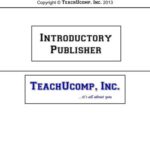 خرید و دانلود نسخه کامل کتاب TeachUcomp. Introductory Publisher