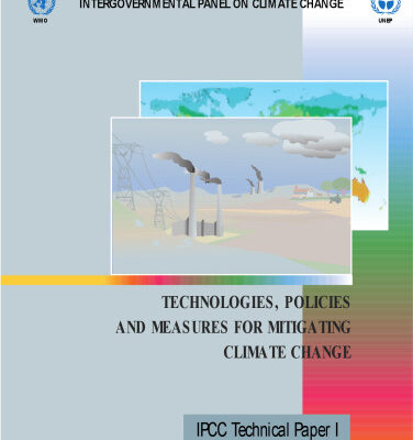 خرید و دانلود نسخه کامل کتاب Technologies, Policies, and Measures for Mitigating Climate Change (IPCC Technical Paper I – November 1996)