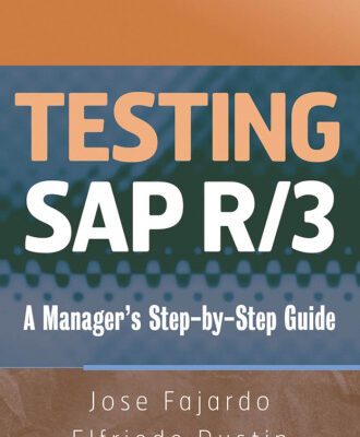 خرید و دانلود نسخه کامل کتاب Testing SAP R/3: A Manager’s Step-by-Step Guide