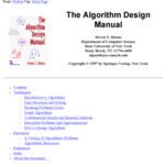 خرید و دانلود نسخه کامل کتاب The Algorithm Design Manual