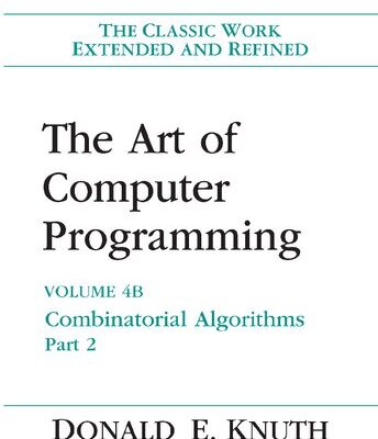 خرید و دانلود نسخه کامل کتاب The Art of Computer Programming: Combinatorial Algorithms, Volume 4B