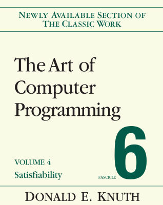 خرید و دانلود نسخه کامل کتاب The Art of Computer Programming, Volume 4, Fascicle 6: Satisfiability