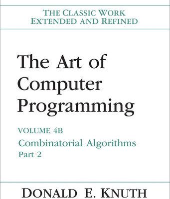 خرید و دانلود نسخه کامل کتاب The Art of Computer Programming, Volume 4B: Combinatorial Algorithms, Part 2