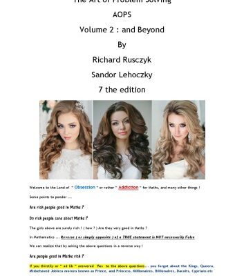 خرید و دانلود نسخه کامل کتاب The Art of Problem Solving, Volume 2: and Beyond