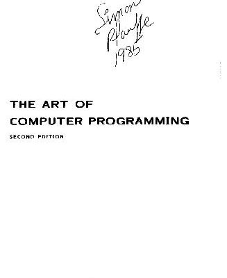 خرید و دانلود نسخه کامل کتاب The Art Of Puter Programming
