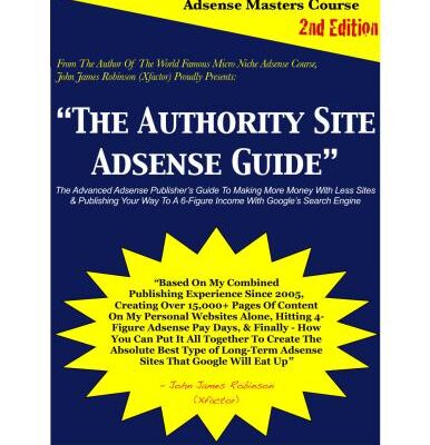خرید و دانلود نسخه کامل کتاب The Authority Site Adsense Guide